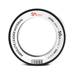 Scientific Anglers Absolute Leader Material Tippet 50M in Clear